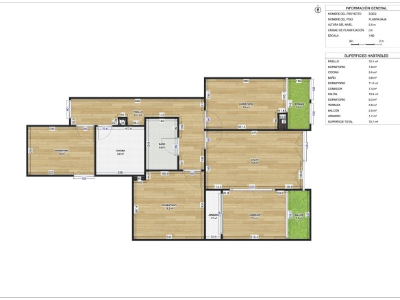 Piso con 0 disponible en Ciudad Jardín - Parque Roma