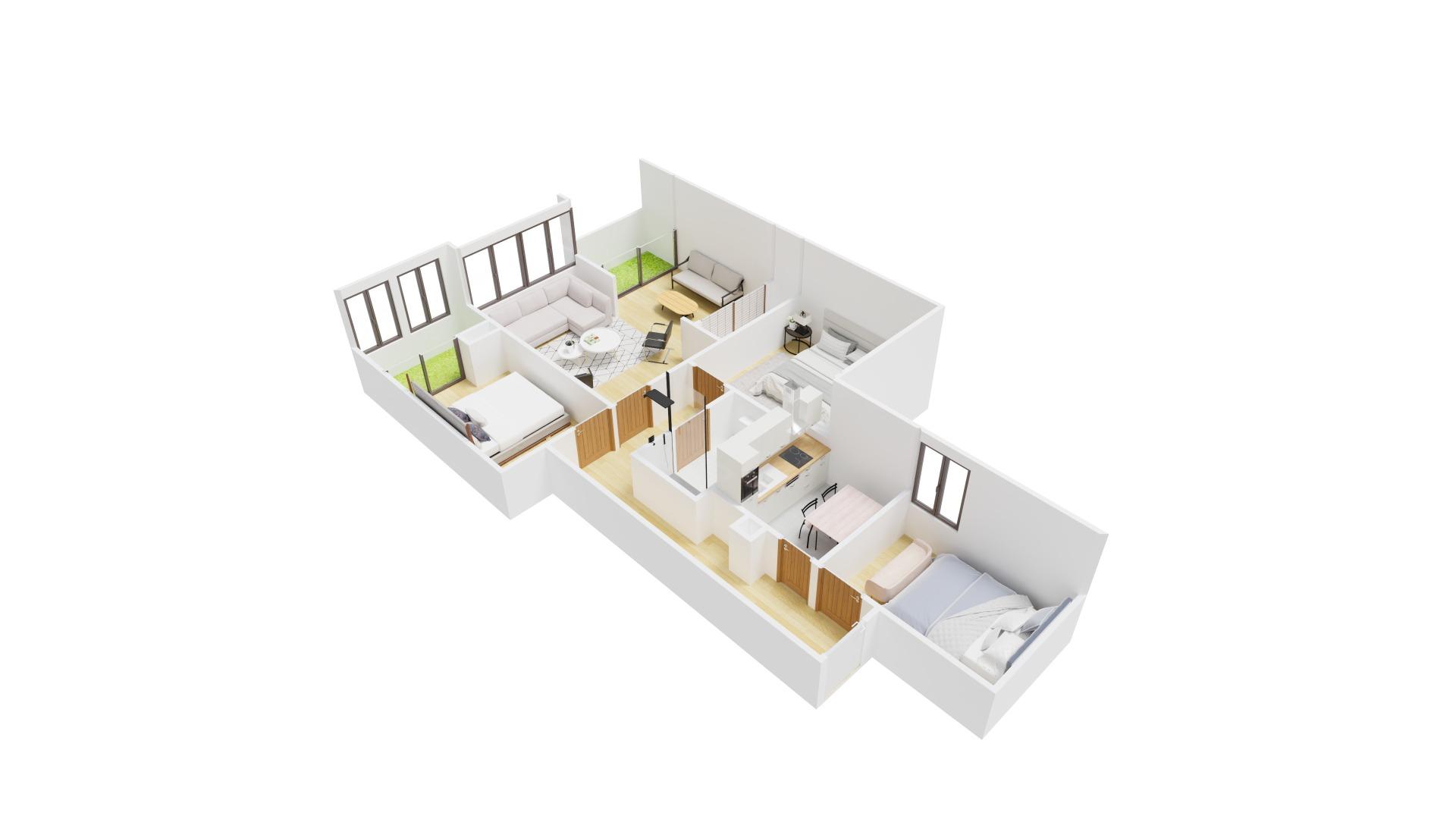 Piso en Zaragoza con vistas a Ciudad Jardín - Parque Roma