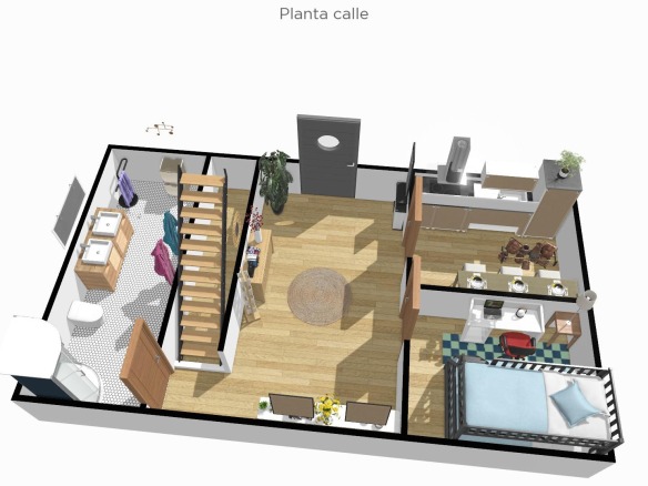 Casa amplio y luminoso en Poblaciones sur con 0