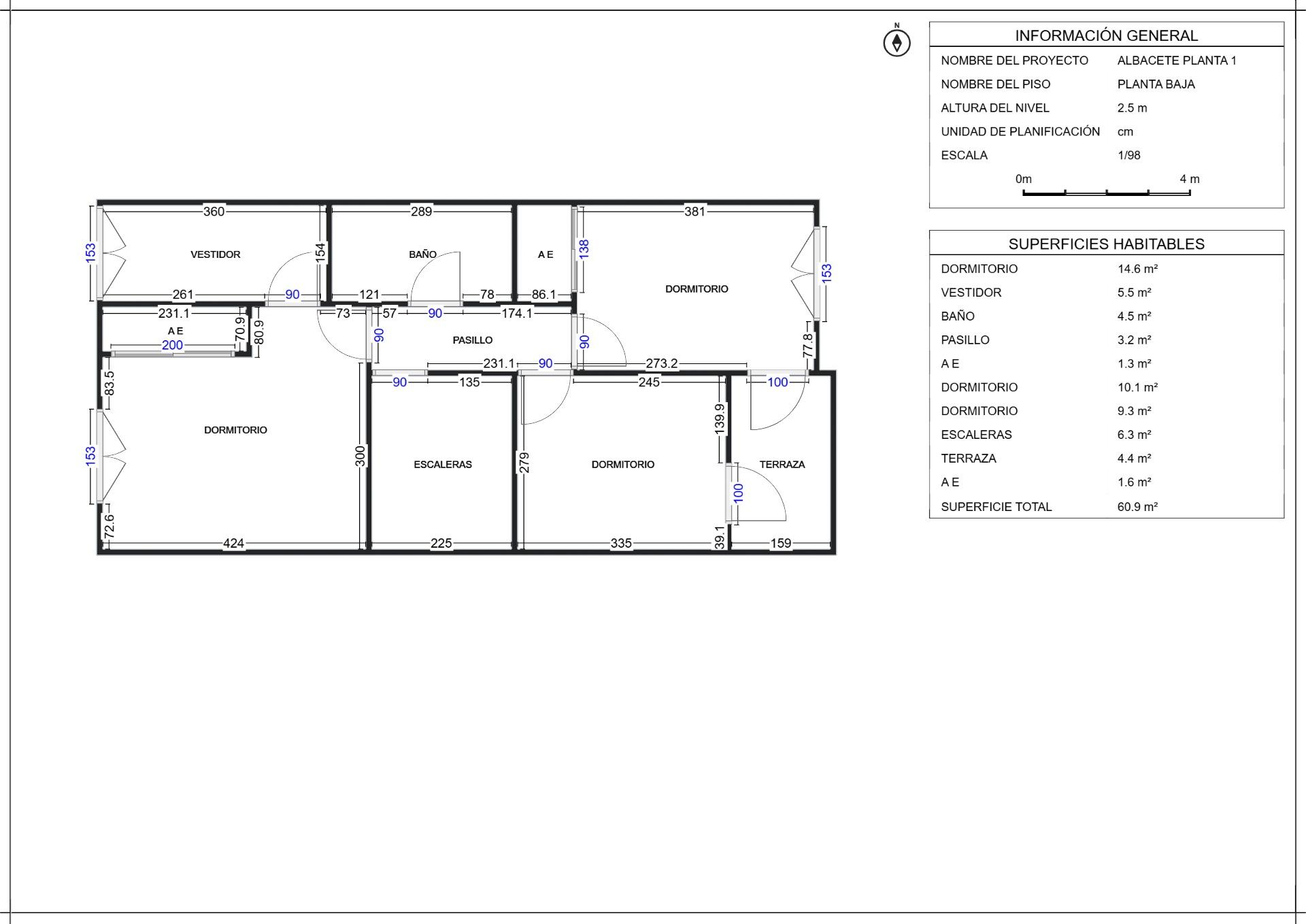 Adosado en Hellin cerca de Isso con 180