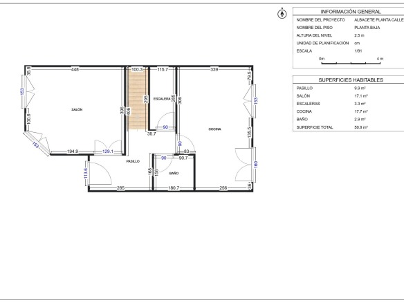 Adosado de 180 disponible en Hellin y Isso