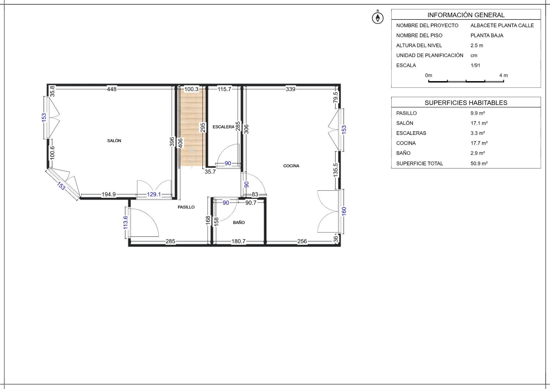 Adosado de 180 disponible en Hellin y Isso