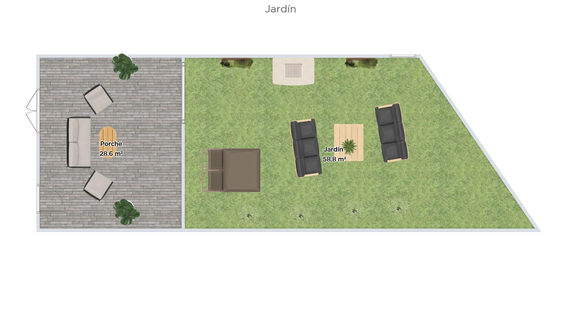 Adosado con acabados modernos en Isso