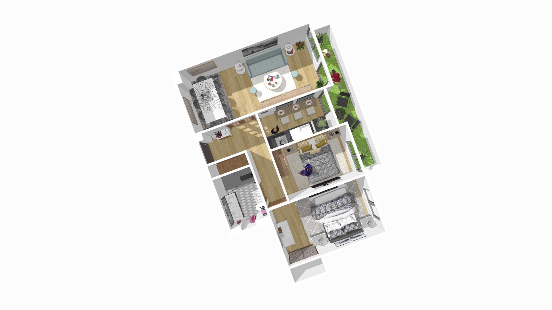 Piso ubicado en Centro con gran espacio de 0