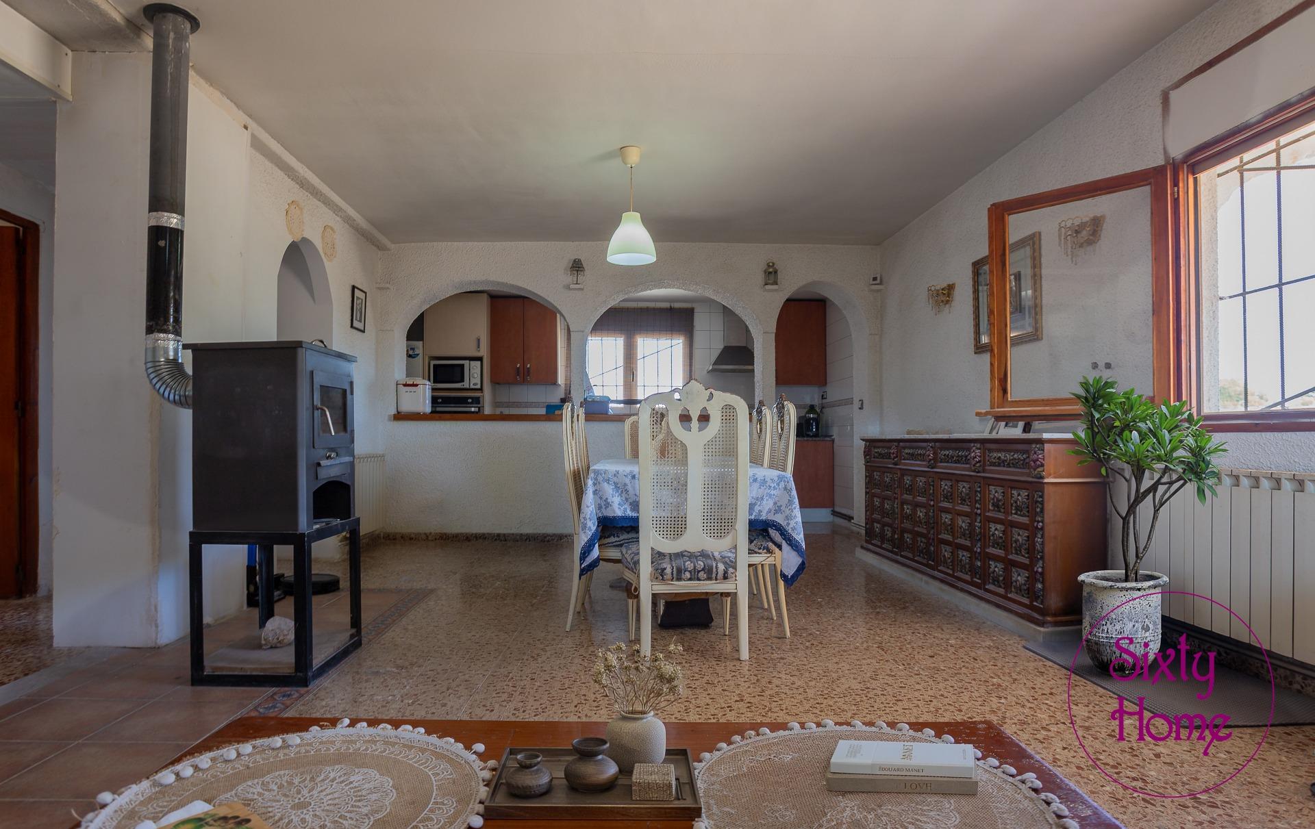 Chalet de 5500 en Belchite La chama