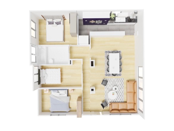 Chalet en el corazón de La chama con 5500