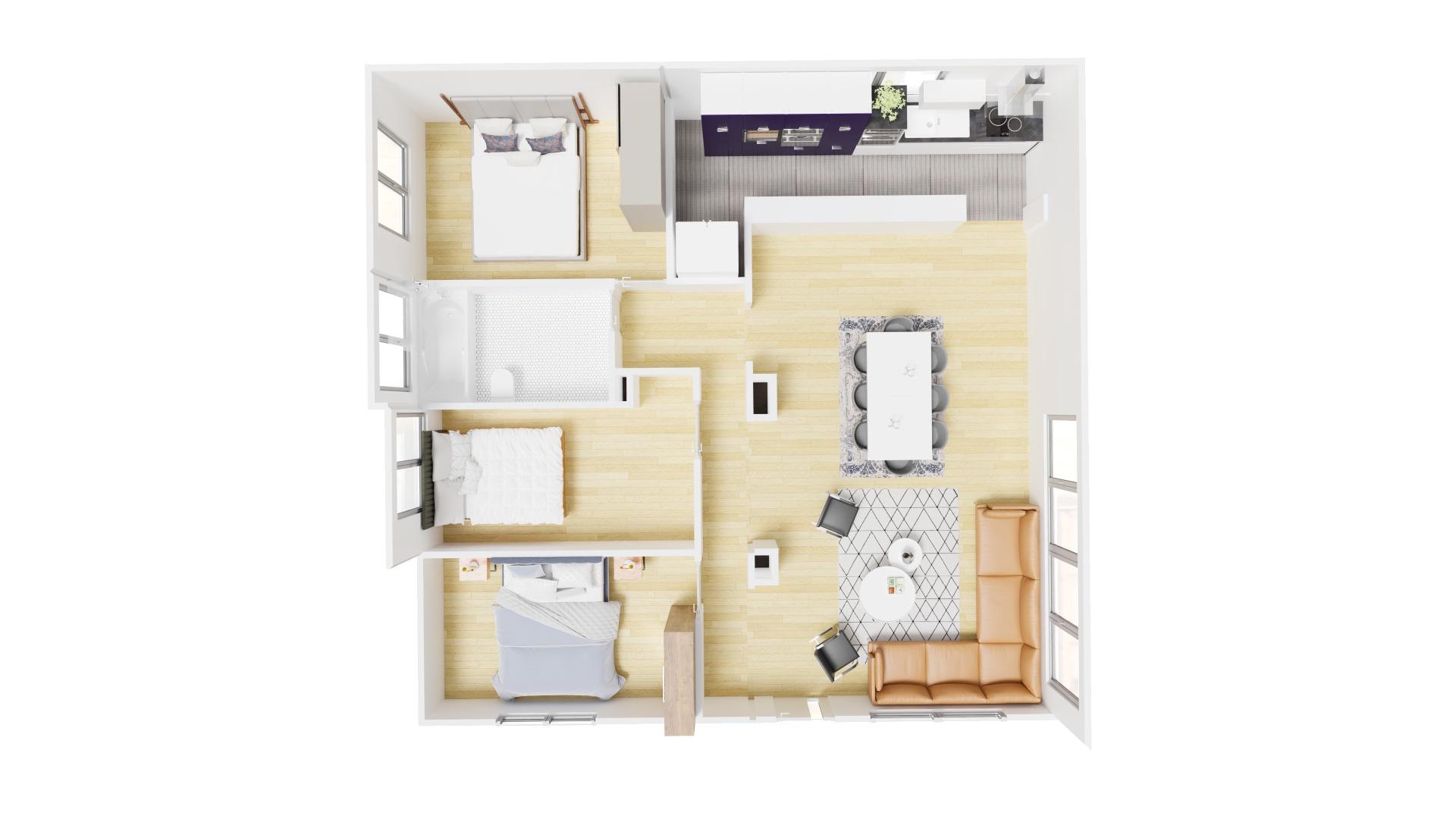 Chalet en el corazón de La chama con 5500