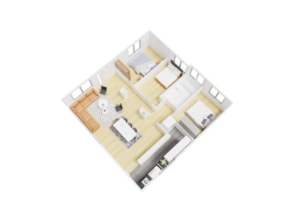 Chalet con 5500 en el centro de La chama