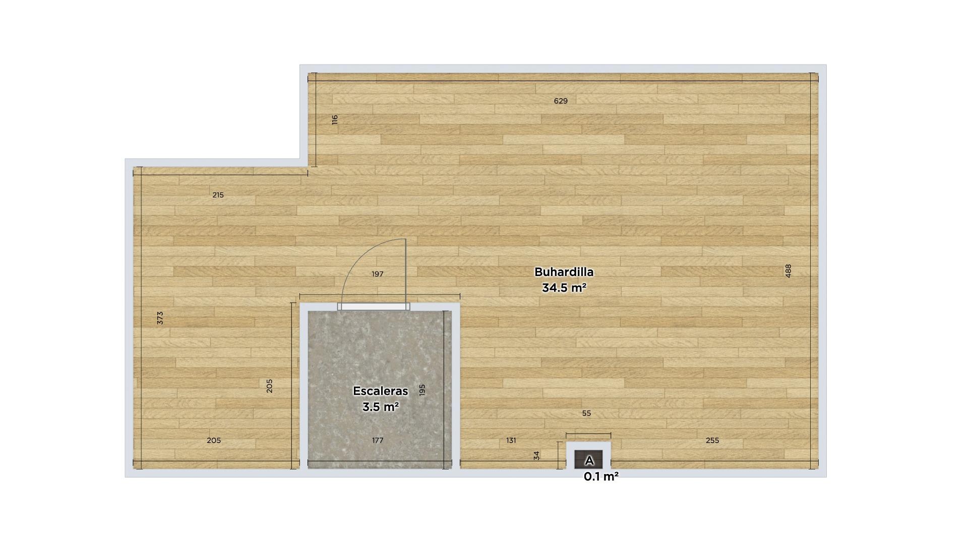 Pareado de 0 disponible en La Puebla de Alfinden y Centro urbano