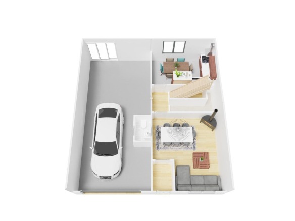 Casa en Zaragoza rodeado de servicios