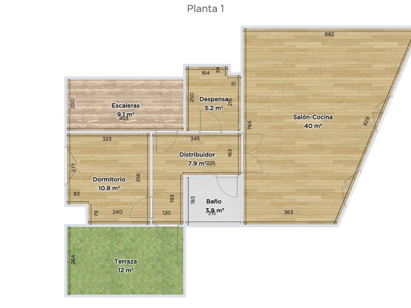 Casa en Andorra rodeado de servicios