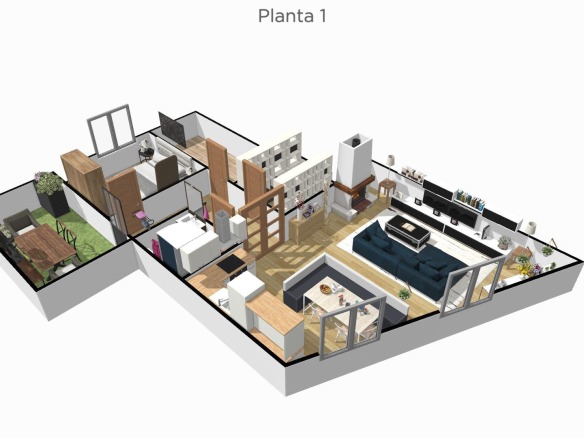 Casa con acabados modernos en Andorra