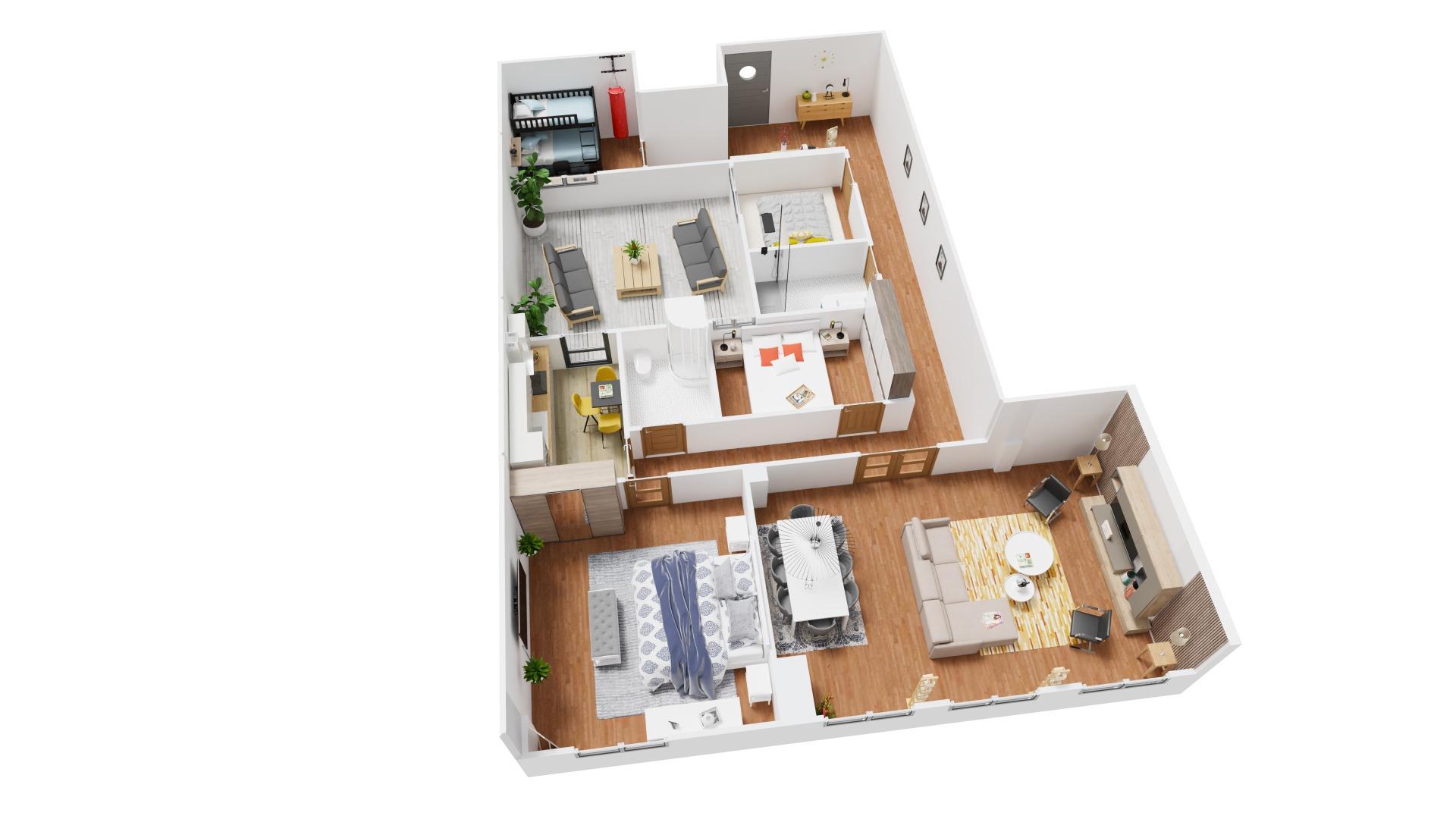 Piso en Centro ideal para familias